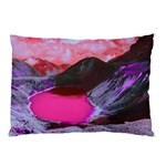 Late Night Feelings Aesthetic Clouds Color Manipulation Landscape Mountain Nature Surrealism Psicode Pillow Case 26.62 x18.9  Pillow Case