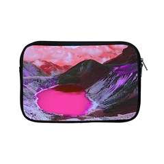 Late Night Feelings Aesthetic Clouds Color Manipulation Landscape Mountain Nature Surrealism Psicode Apple Ipad Mini Zipper Cases by Cemarart