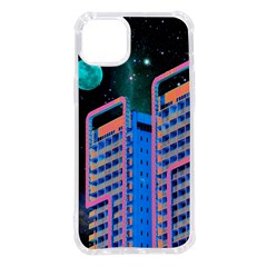 Fantasy City Architecture Building Cityscape Iphone 14 Plus Tpu Uv Print Case by Cemarart