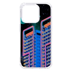 Fantasy City Architecture Building Cityscape Iphone 14 Pro Tpu Uv Print Case by Cemarart