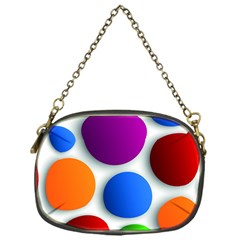 Abstract Dots Colorful Chain Purse (one Side) by nateshop