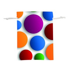 Abstract Dots Colorful Lightweight Drawstring Pouch (s) by nateshop