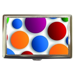 Abstract Dots Colorful Cigarette Money Case by nateshop