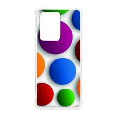 Abstract Dots Colorful Samsung Galaxy S20 Ultra 6 9 Inch Tpu Uv Case