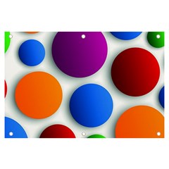 Abstract Dots Colorful Banner And Sign 6  X 4 