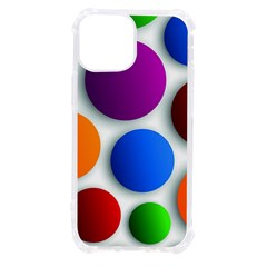 Abstract Dots Colorful Iphone 13 Mini Tpu Uv Print Case by nateshop