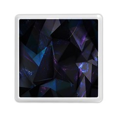 Abstract, Black, Purple, Memory Card Reader (square) by nateshop