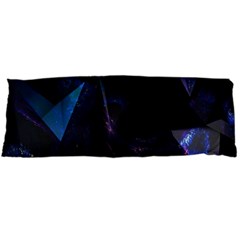 Abstract, Black, Purple, Body Pillow Case (dakimakura) by nateshop