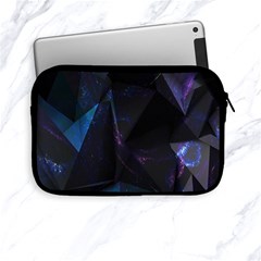 Abstract, Black, Purple, Apple Ipad Mini Zipper Cases by nateshop