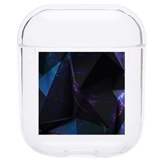 Abstract, Black, Purple, Hard Pc Airpods 1/2 Case