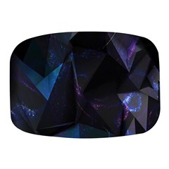 Abstract, Black, Purple, Mini Square Pill Box by nateshop