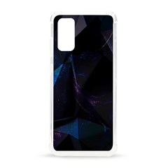 Abstract, Black, Purple, Samsung Galaxy S20 6 2 Inch Tpu Uv Case by nateshop