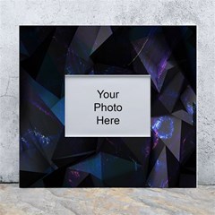 Abstract, Black, Purple, White Wall Photo Frame 5  X 7  by nateshop