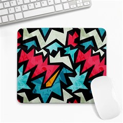 Abstract, Colorful, Colors Large Mousepad by nateshop