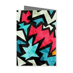 Abstract, Colorful, Colors Mini Greeting Cards (pkg Of 8) by nateshop