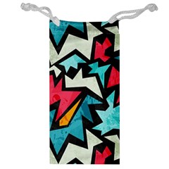 Abstract, Colorful, Colors Jewelry Bag by nateshop