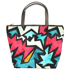 Abstract, Colorful, Colors Bucket Bag by nateshop