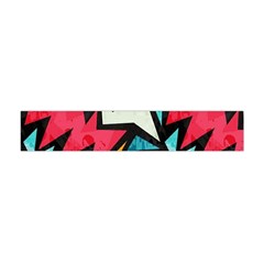 Abstract, Colorful, Colors Premium Plush Fleece Scarf (mini) by nateshop