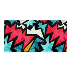 Abstract, Colorful, Colors Satin Wrap 35  X 70  by nateshop