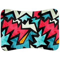 Abstract, Colorful, Colors Velour Seat Head Rest Cushion by nateshop