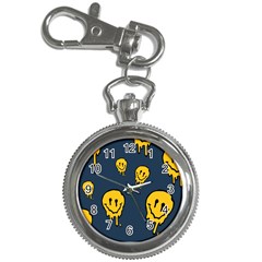 Aesthetic, Blue, Mr, Patterns, Yellow, Tumblr, Hello, Dark Key Chain Watches by nateshop