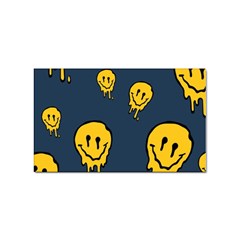 Aesthetic, Blue, Mr, Patterns, Yellow, Tumblr, Hello, Dark Sticker Rectangular (10 Pack)