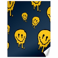 Aesthetic, Blue, Mr, Patterns, Yellow, Tumblr, Hello, Dark Canvas 12  X 16  by nateshop