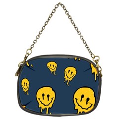 Aesthetic, Blue, Mr, Patterns, Yellow, Tumblr, Hello, Dark Chain Purse (two Sides) by nateshop