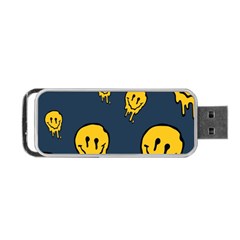 Aesthetic, Blue, Mr, Patterns, Yellow, Tumblr, Hello, Dark Portable Usb Flash (one Side) by nateshop