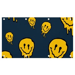 Aesthetic, Blue, Mr, Patterns, Yellow, Tumblr, Hello, Dark Banner And Sign 7  X 4  by nateshop