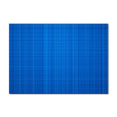 Blue Abstract, Background Pattern, Texture Sticker A4 (10 Pack) by nateshop