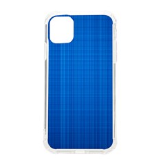 Blue Abstract, Background Pattern, Texture Iphone 11 Tpu Uv Print Case by nateshop