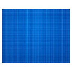 Blue Abstract, Background Pattern, Texture Premium Plush Fleece Blanket (medium) by nateshop