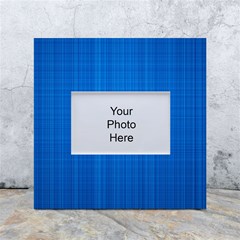 Blue Abstract, Background Pattern, Texture White Box Photo Frame 4  X 6  by nateshop