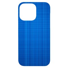 Blue Abstract, Background Pattern, Texture Iphone 14 Pro Max Black Uv Print Case by nateshop