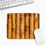 Brown Bamboo Texture  Small Mousepad Front