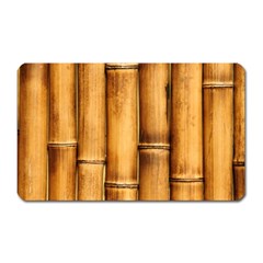 Brown Bamboo Texture  Magnet (rectangular) by nateshop