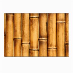 Brown Bamboo Texture  Postcard 4 x 6  (Pkg of 10)