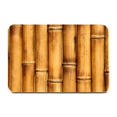 Brown Bamboo Texture  Plate Mats