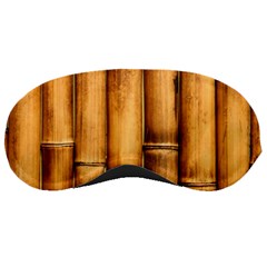 Brown Bamboo Texture  Sleep Mask by nateshop