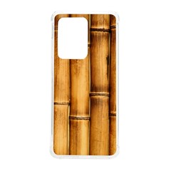 Brown Bamboo Texture  Samsung Galaxy S20 Ultra 6 9 Inch Tpu Uv Case by nateshop