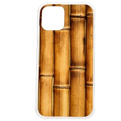 Brown Bamboo Texture  Iphone 12 Pro Max Tpu Uv Print Case by nateshop