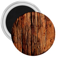 Brown Wooden Texture 3  Magnets by nateshop