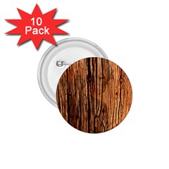 Brown Wooden Texture 1 75  Buttons (10 Pack) by nateshop