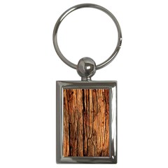 Brown Wooden Texture Key Chain (rectangle) by nateshop