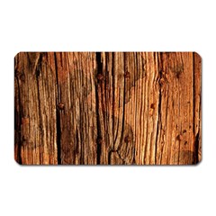 Brown Wooden Texture Magnet (rectangular) by nateshop