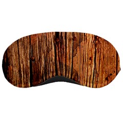 Brown Wooden Texture Sleep Mask by nateshop