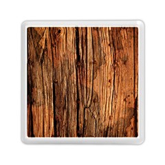 Brown Wooden Texture Memory Card Reader (square) by nateshop