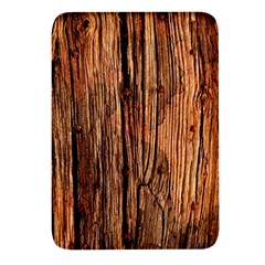 Brown Wooden Texture Rectangular Glass Fridge Magnet (4 Pack) by nateshop