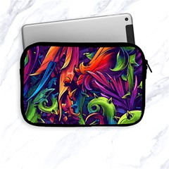 Colorful Floral Patterns, Abstract Floral Background Apple Ipad Mini Zipper Cases by nateshop